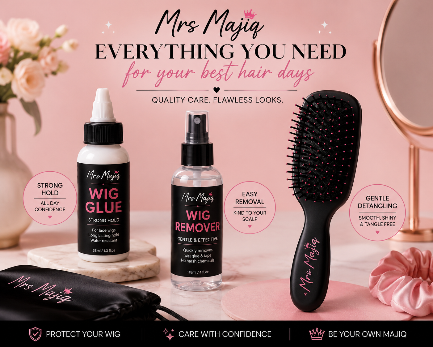 Things you might need for your Wig