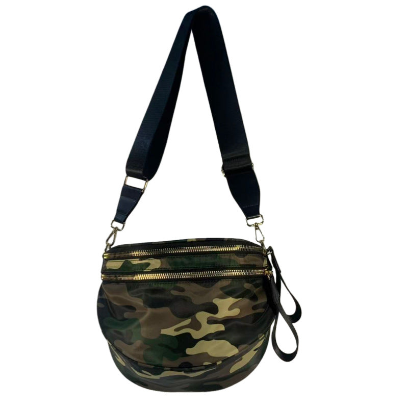 Women's Oxford Cloth Shoulder Bag