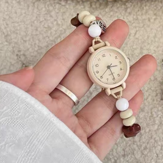 Handmade Bracelet Watch with Quartz Movement