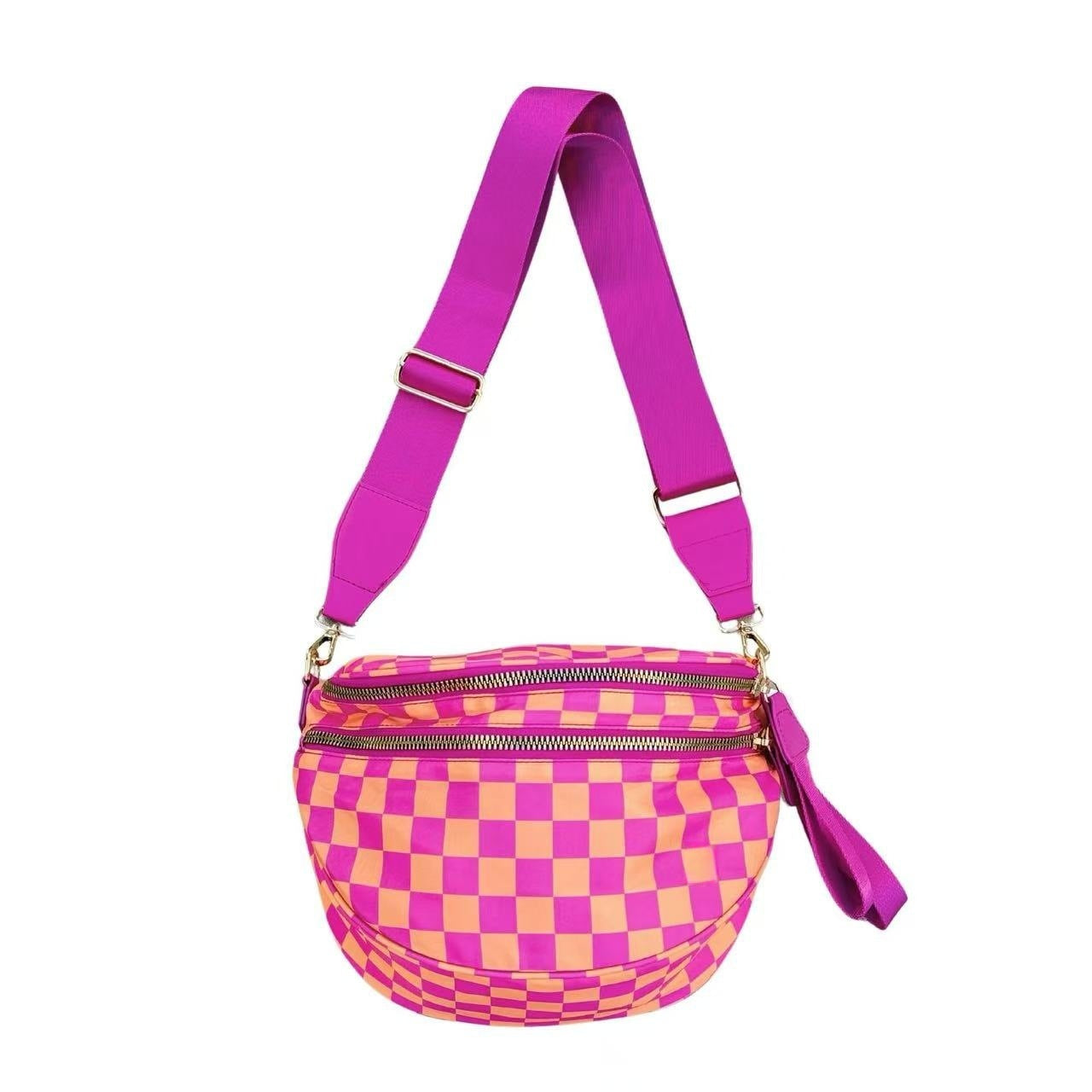 Women's Oxford Cloth Shoulder Bag