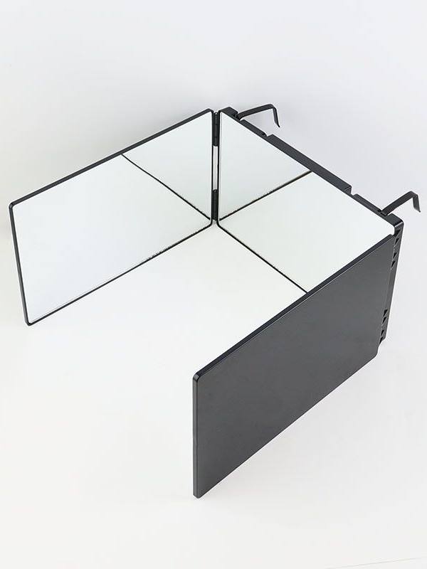 Foldable LED Makeup Mirror with Magnification