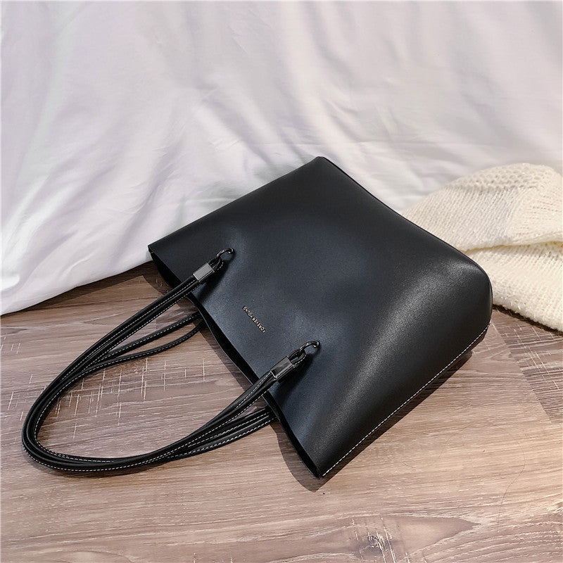 Soft Leather Texture Womens Tote Bag