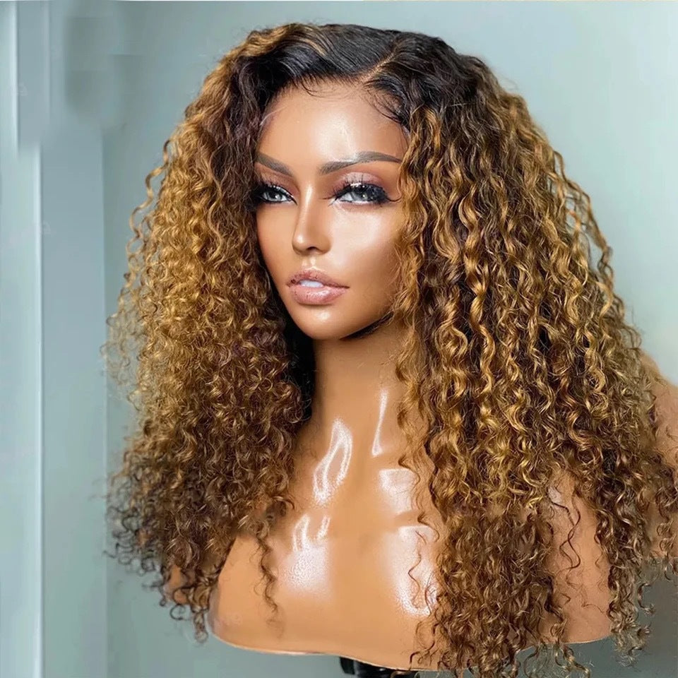 Front Lace Synthetic Curly Wig