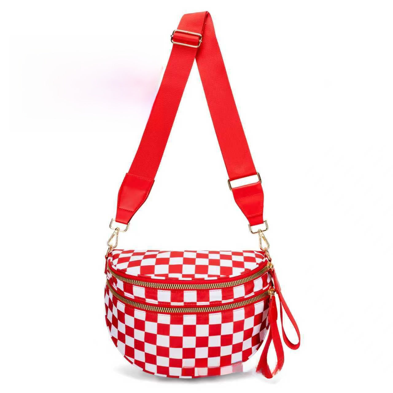 Women's Oxford Cloth Shoulder Bag