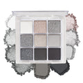 Black nine-pan eyeshadow palette