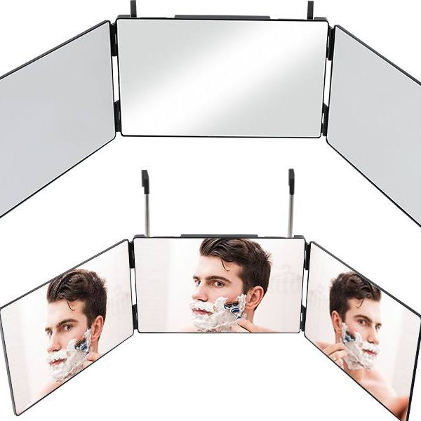 Foldable LED Makeup Mirror with Magnification