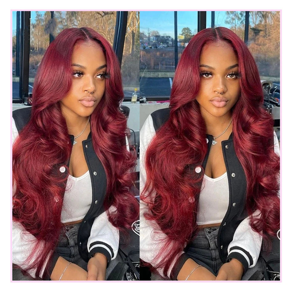 Brazilian Long Curly Synthetic Wig with Adjustable Lace