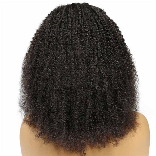 Black Synthetic Curly Hair Wig