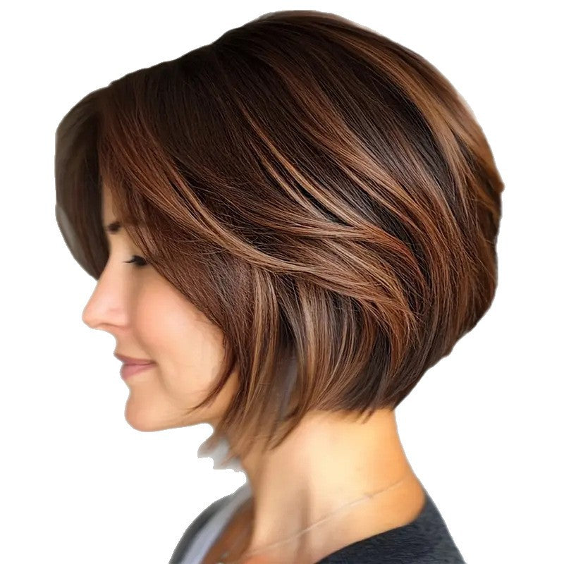 Short Curly Synthetic Hair Wig