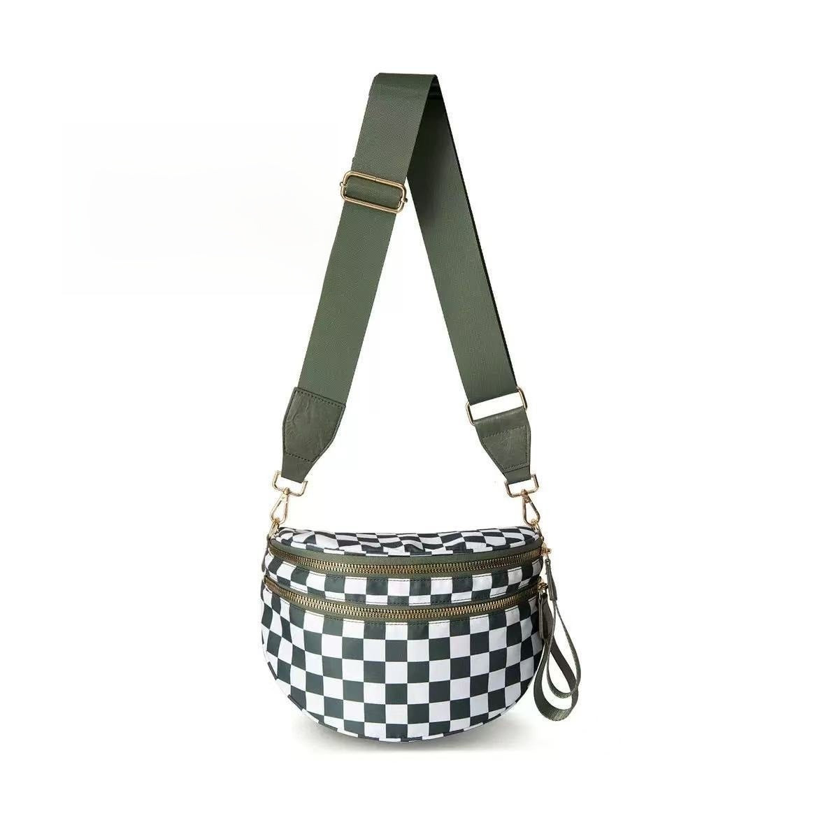 Women's Oxford Cloth Shoulder Bag