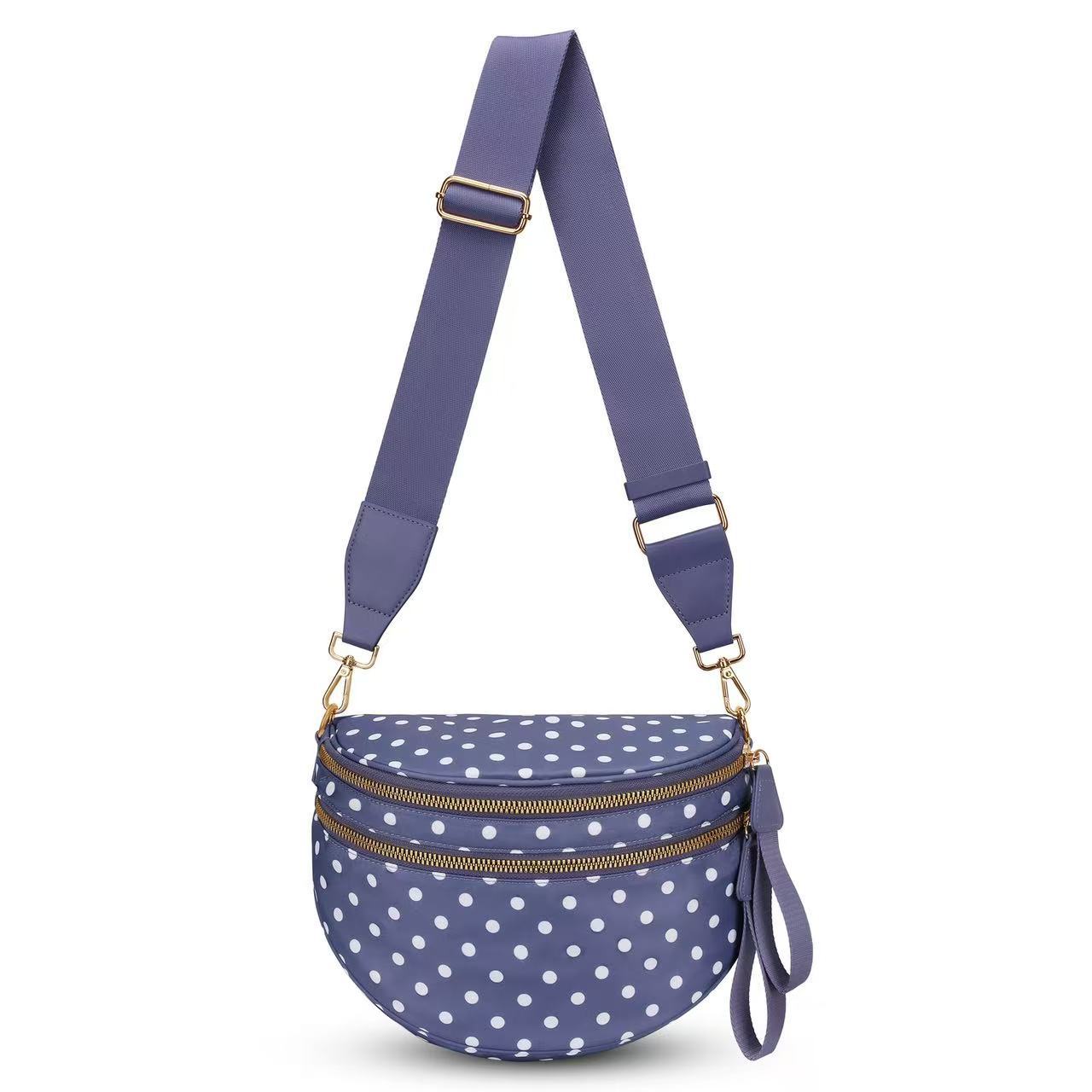 Women's Oxford Cloth Shoulder Bag