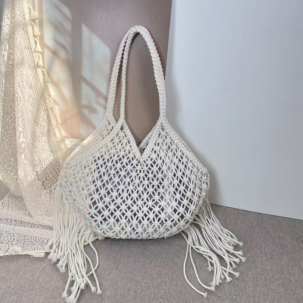 Woven Tote Bag for Women