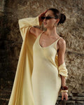Pure Cotton Knitted Cardigan and Suspenders Set