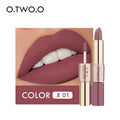 Dual Ended Lipstick Velvet Matte Lip Gloss