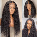 Long Curly Front Lace Synthetic Wig