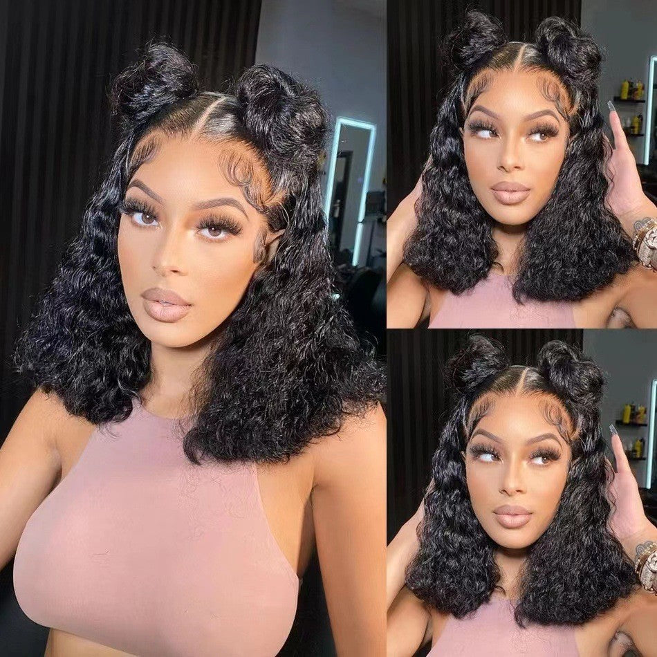 African Curly Synthetic Hair Wig