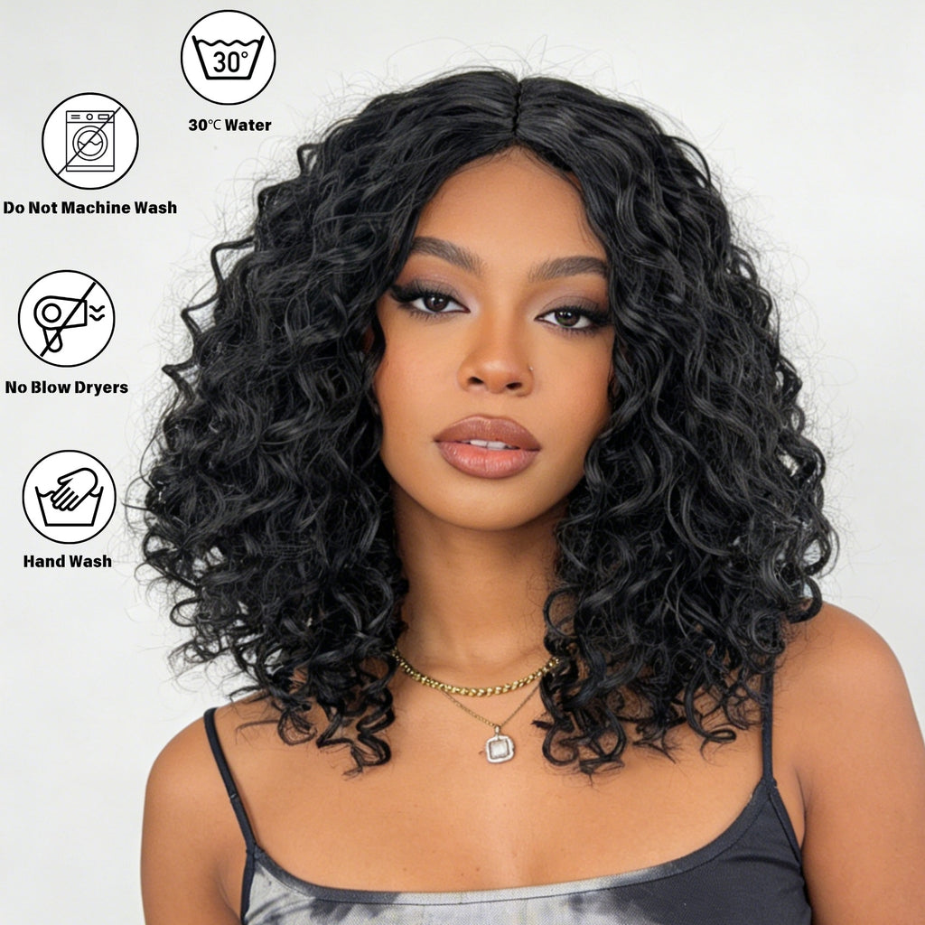 Short Curly Synthetic Wig