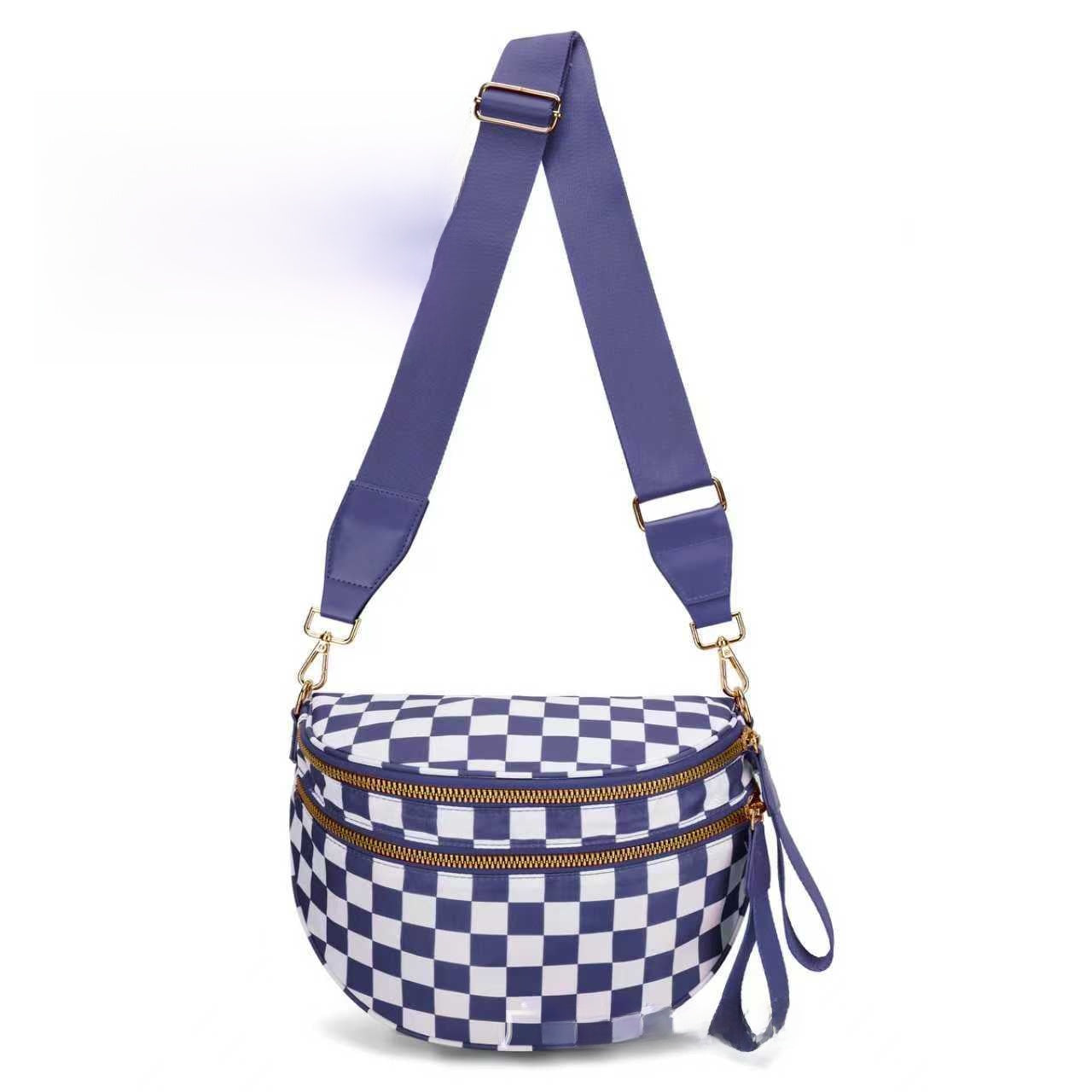 Women's Oxford Cloth Shoulder Bag
