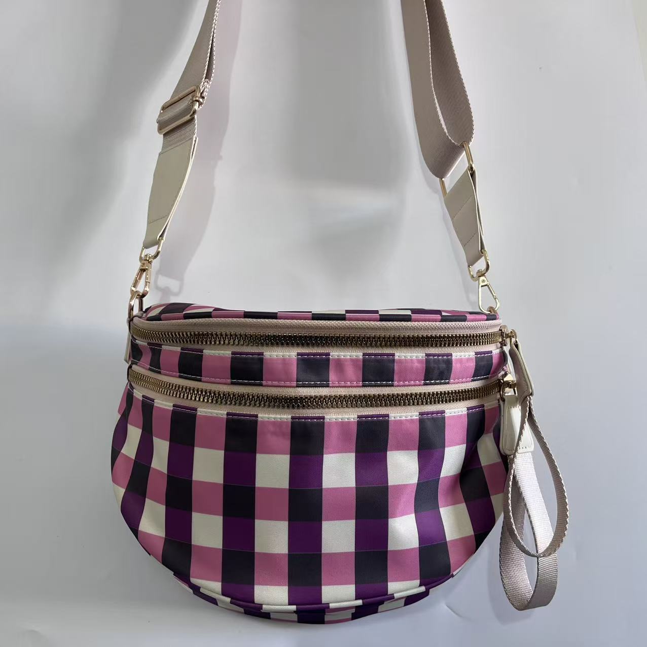 Women's Oxford Cloth Shoulder Bag