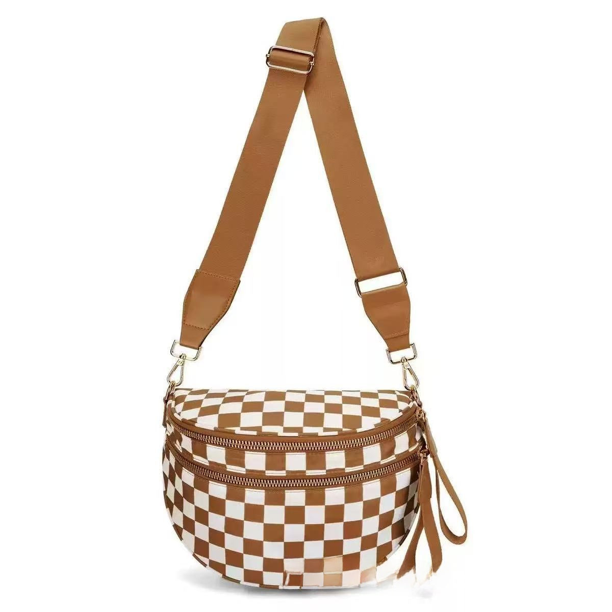 Women's Oxford Cloth Shoulder Bag