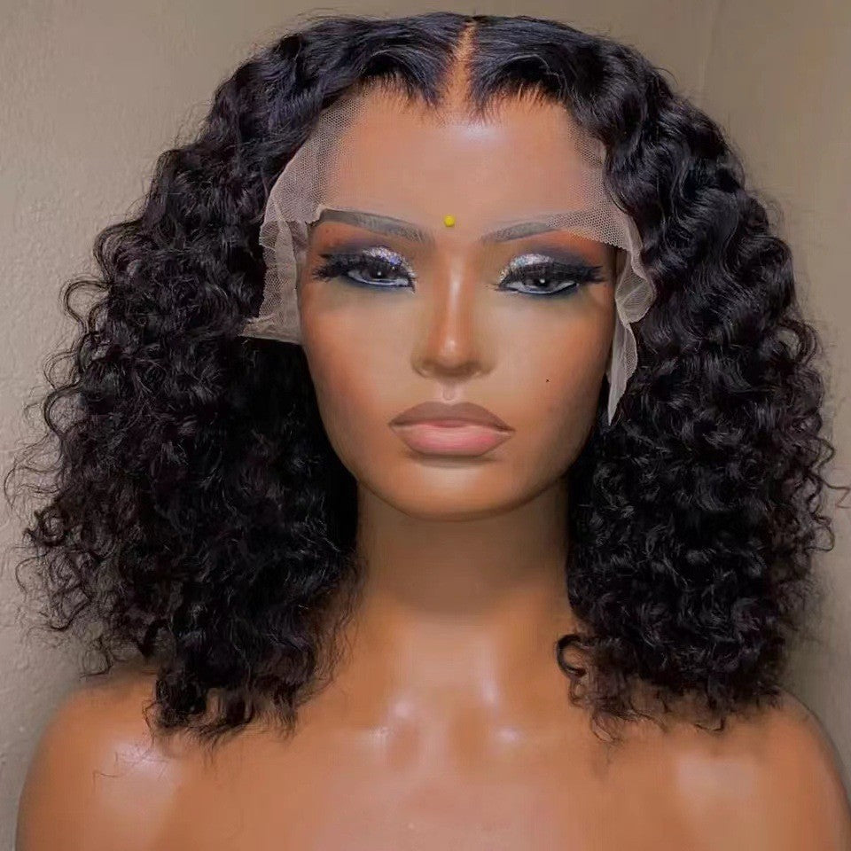 African Curly Synthetic Hair Wig