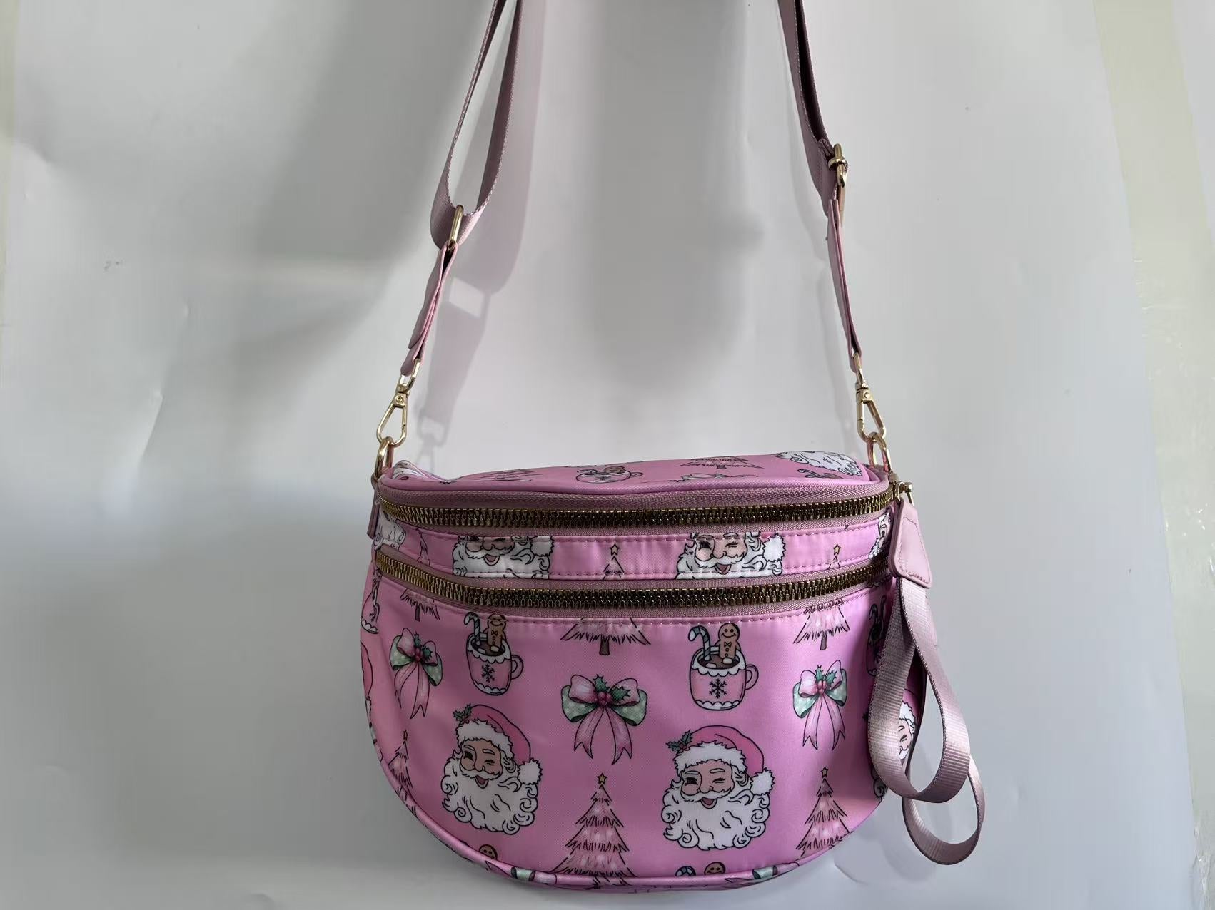 Women's Oxford Cloth Shoulder Bag