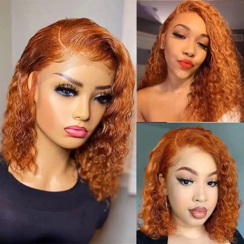 Lace Front Curly Synthetic Wig