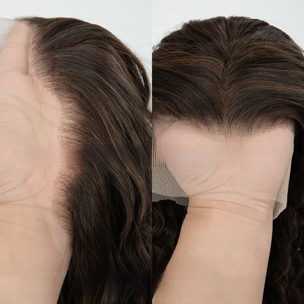 Long Curly Lace Front Synthetic Wig