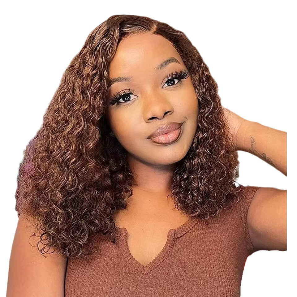 African Curly Synthetic Hair Wig