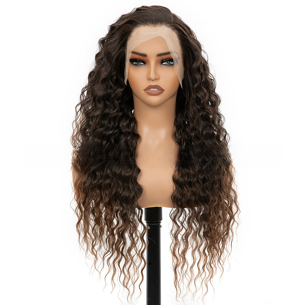 Long Curly Lace Front Synthetic Wig