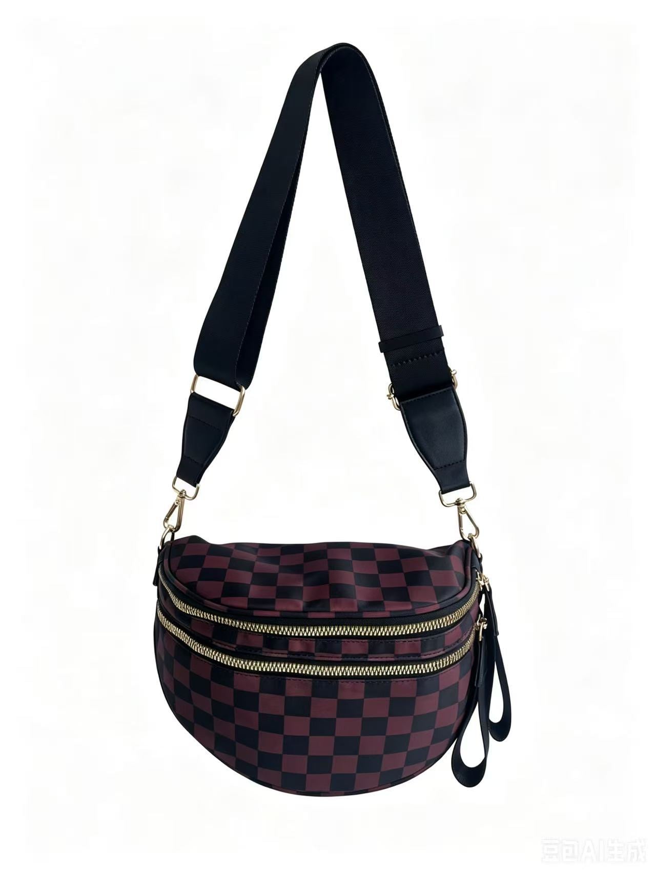 Women's Oxford Cloth Shoulder Bag