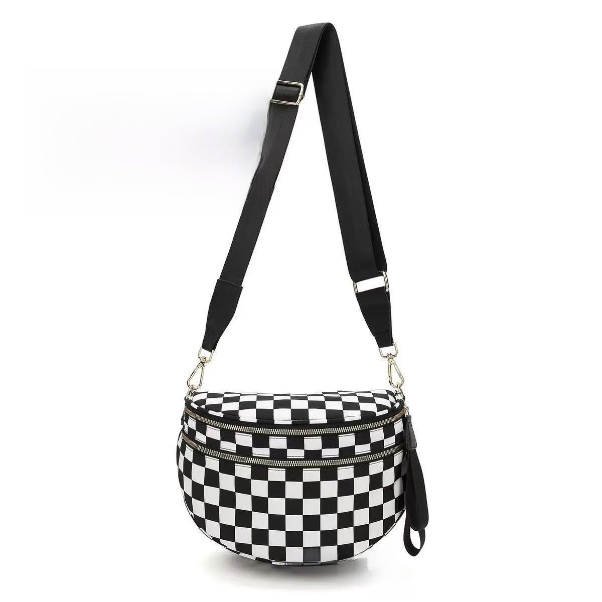 Women's Oxford Cloth Shoulder Bag