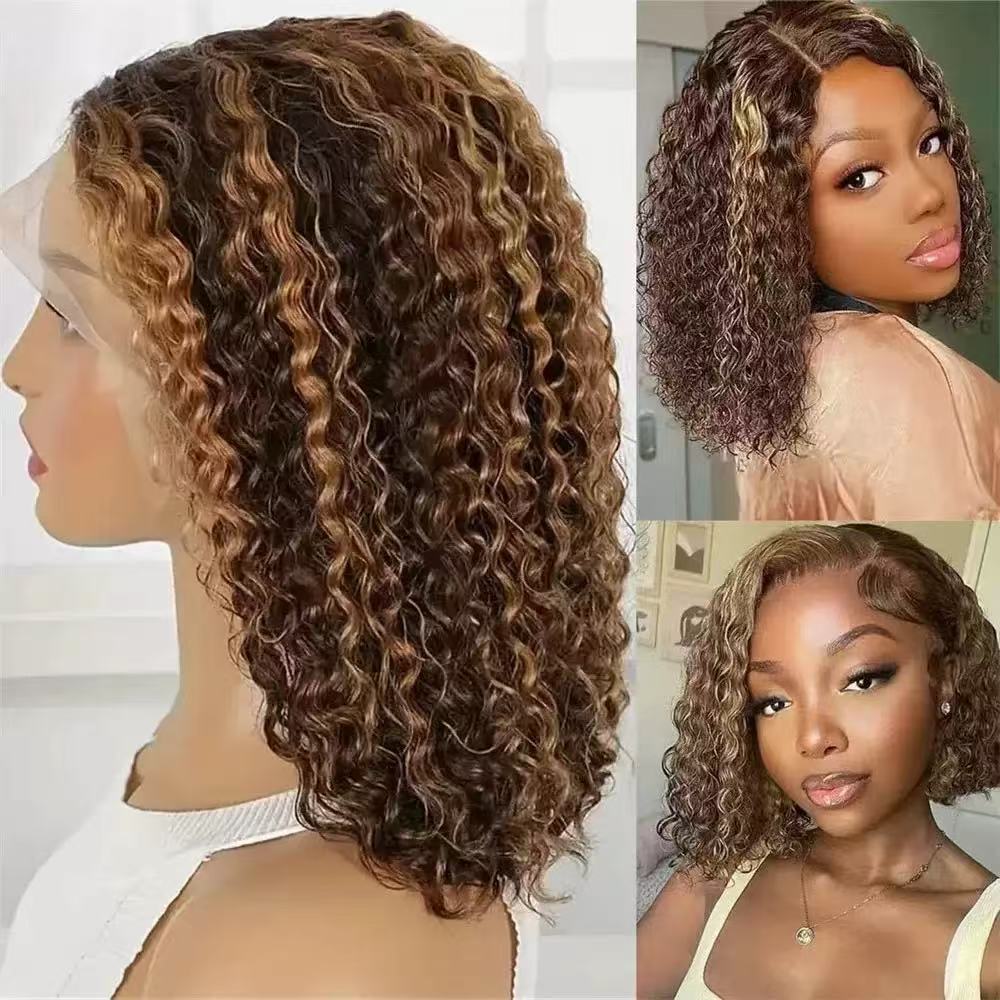 Lace Front Curly Synthetic Wig