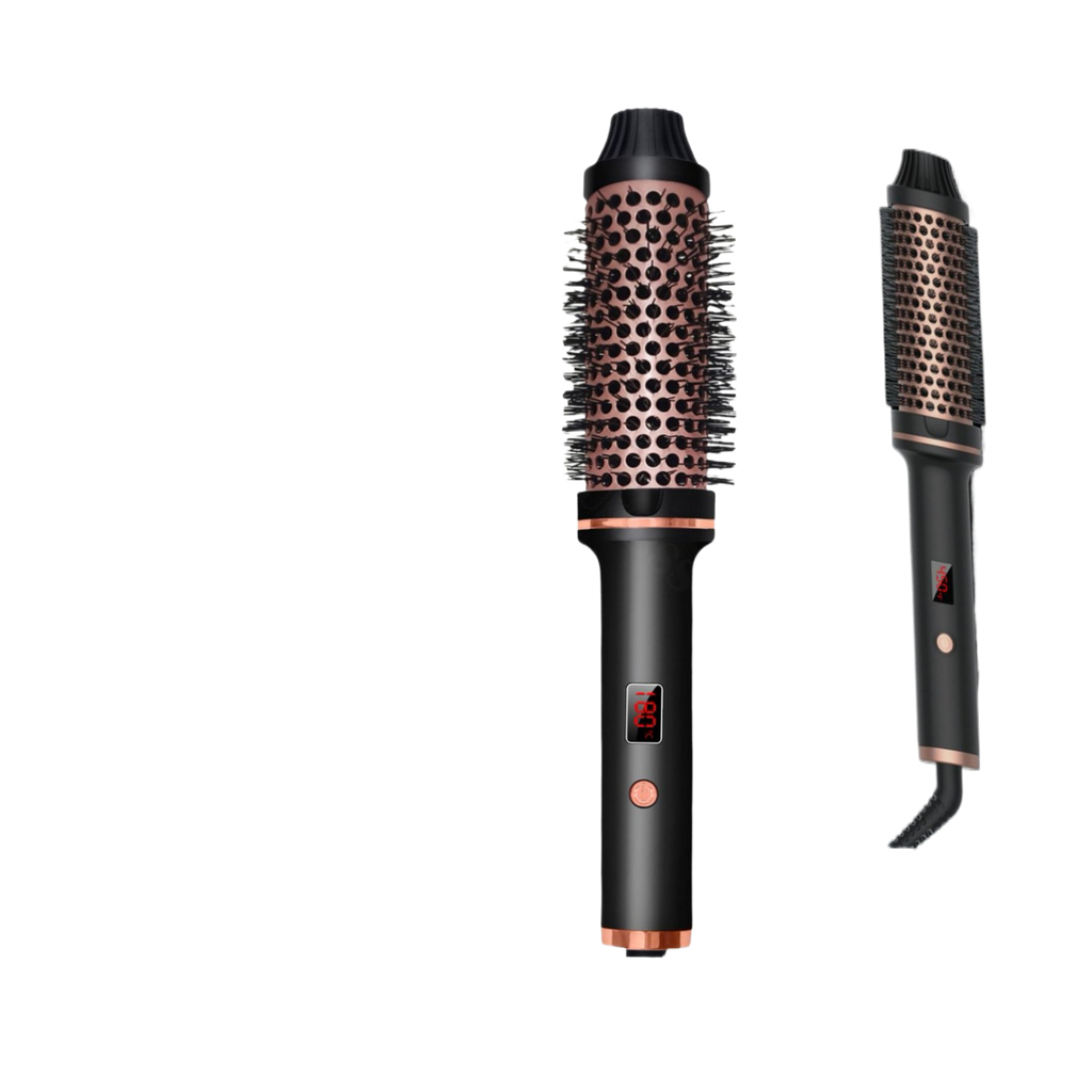 Automatic curling comb for wavy curls