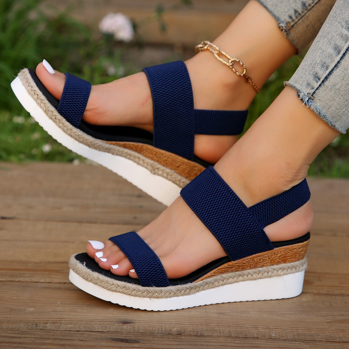 Women's wedge sandals